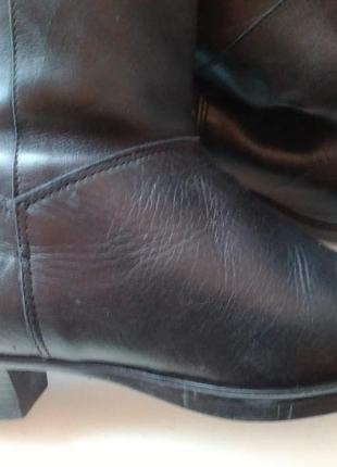 Сапоги зимние кожаные зимові шкіряні чоботи натуральная кожа torro р.37 натуральный мех низком ходу3 фото