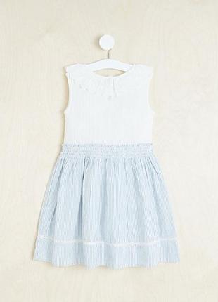 Полосатое платье 2 в 1 billie faiers с вышивкой george 6942