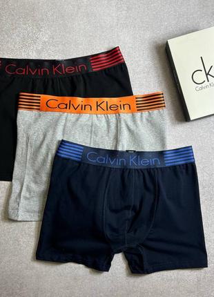 Мужской набор трусов calvin klein1 фото