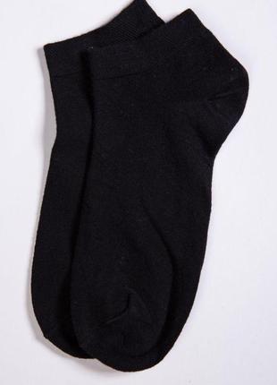 Женские короткие носки, черного цвета, размер 37-40, 151r2255