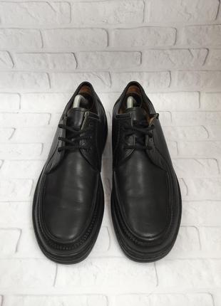 Кожаные мужски туфлы gallus галлус черные кожаные шорты 43 оригинал2 фото