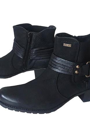 Кожаные стильные мембранные утепленные ботинки roberto santi tex италия