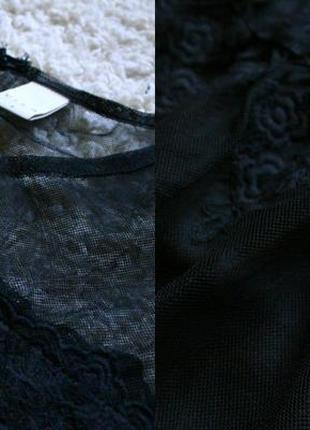 Черное кружевное платье vila2 фото