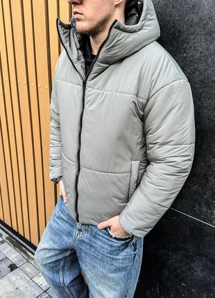 Пуховик зимний оверсайз❄