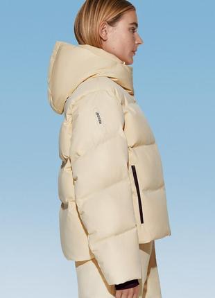 Горнолыжный пуховик укороченная стеганая куртка crop down from minardi piume company ski 10k 1647/822 фото
