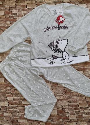 Жіноча піжама, піжамний комплект snoopy.6 фото