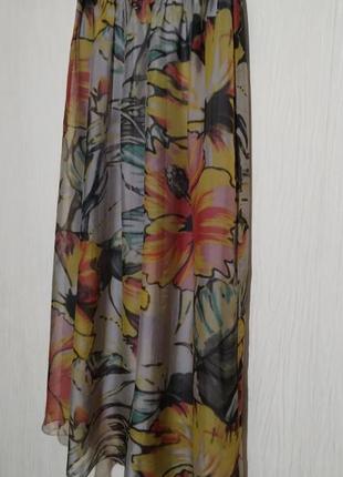 Роскошная стильная шелковая юбка скандинавия тату3 фото