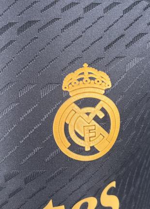 Футболка real madrid чорна виїзна 23/24 adidas футбольна форма bellingham реал мадрид белінгем8 фото