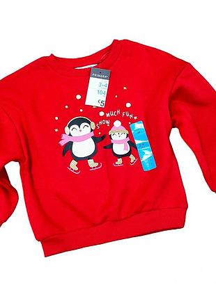 Теплий світшот реглан худий primark