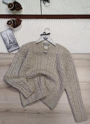 Ирландский шерстяной свитер aran sweater market p s2 фото