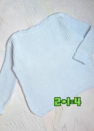 💝2+1=4 нежно-голубой базовый женский свитер marks &amp; spencer, размер 46 - 48