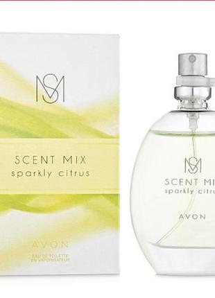 Avon scent mix sparkly citrus жіноча туалетна вода