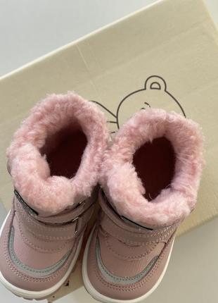 Зимние ботинки для девочки5 фото