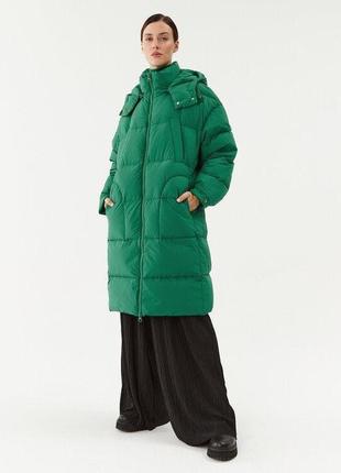 Хит ! пуховик united colors of benetton 100% утиный пух перо 2jf8dn02u чёрный regular fit размеры2 фото