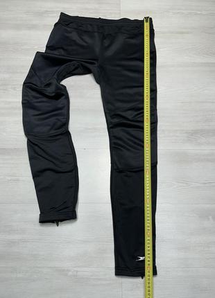 Crivit sport фирменные мужские усиленные теплые леггинсы лосины беговые брюки с рефлективом9 фото