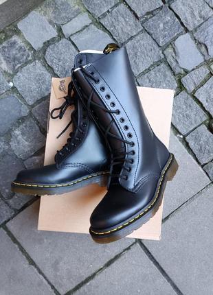 Dr. martens високі черевики 11855001 1914 black smooth оригінал