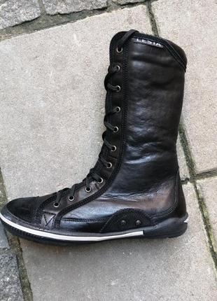 Чоботи черевики кеди берци утеплені осінь зима шкіра зима winter ❄️ steel