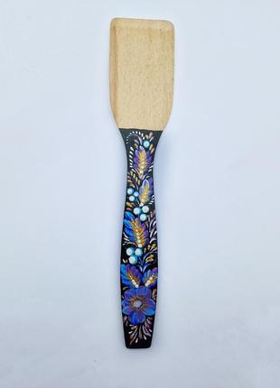Лопатка расписная для кухни деревянная лопатка расписная ручная роспись декор для...