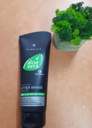 Успокаивающий бальзам после бритья aloe vera, lr