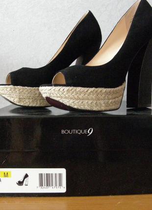 Туфли boutique 9 размер 8 - 25 см стелька