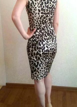 Леопардовое платье natali bolgar2 фото