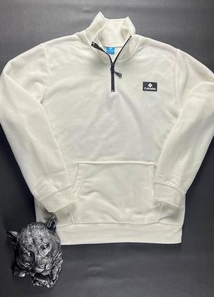 Кофта мужская с замком columbia / теплые флиски от бренда колумбия