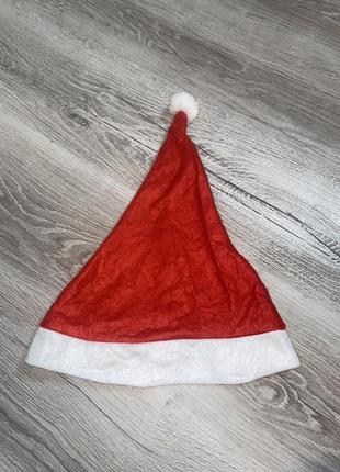 Новорічна шапка санта клауса шапка миколая