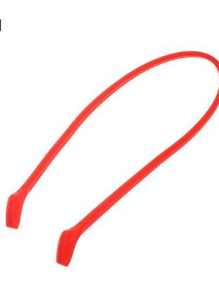 Силіконовий шнурок для очків (червоний)