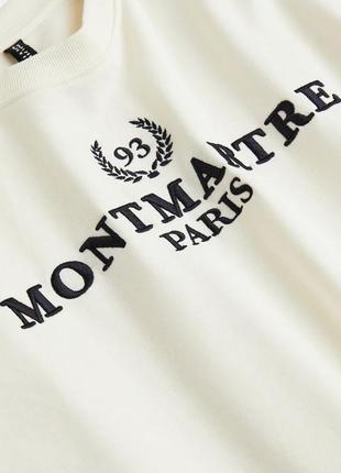 Свитшот montmartre paris h&amp;m4 фото