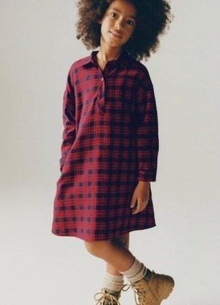 Платя -рубашка zara розмір 13-14 на зріст 152-160