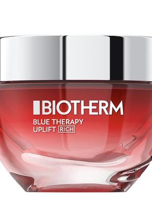 Зміцнювальний крем з ефектом ліфтингу biotherm blue therapy red algae uplift rich1 фото