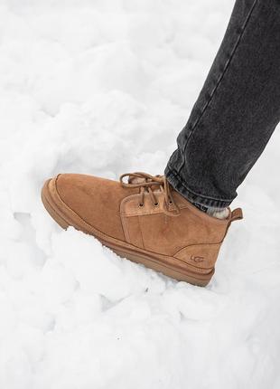 Мужские угги ugg neumel chestnu / smb2 фото