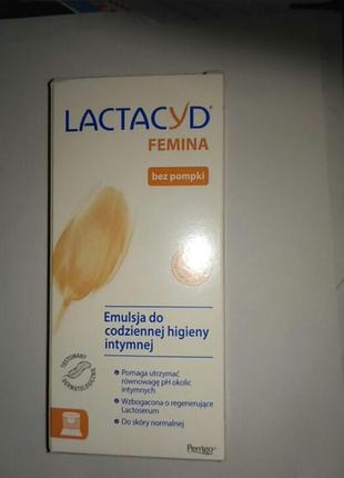 Засіб для інтимної гігієни lactyd femina, 250 мл