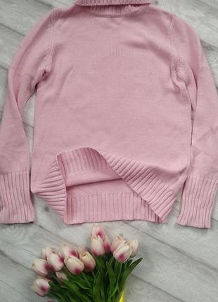 Гольф свитер розовый