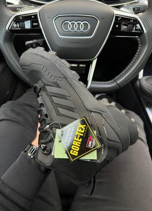 Adidas terrrex swift r gore tex fur all black2 фото