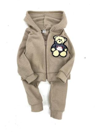 Неймовірно ніжний в'язаний теплий светр з натуральної пряжі , для хлопчика і дівчинки від 0 до 4 років