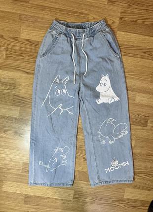Женские крутые джинсы брюки котон с крутым принятом , новые размеры s1 фото