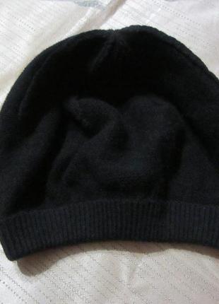Кашемировая шапка - берет2 фото