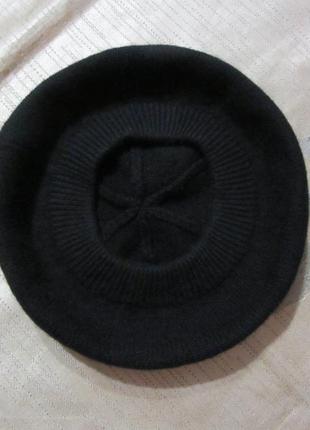 Кашемировая шапка - берет4 фото