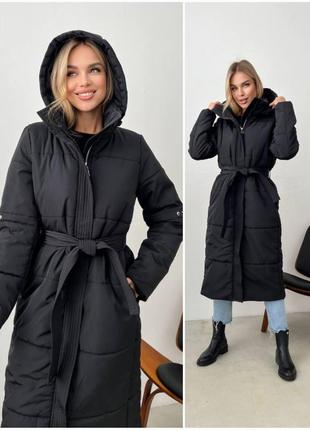 Женское зимнее пальто до -30⁰❄️☃️ куртка-пальто