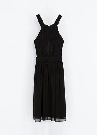 Чёрное платье zara 6