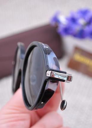 Красивые круглые солнцезащитные очки в стиле dior polarized