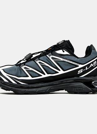 Salomon xt-6 gtx grey/black7 фото