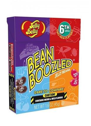 Конфеты бин бузлд 6-я bean boozled 6th jelly belly 45г