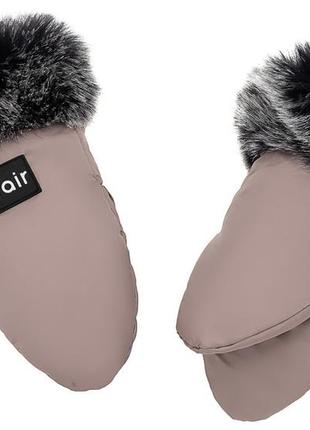 Рукавиці bair northmuff hot cappuccino капучино2 фото