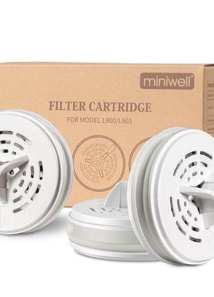 Комплект картриджів до фільтру miniwell 3 шт l901-r1 1000l white4 фото