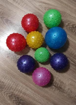 ❤️маленькие резиновые мячи пупырчики2 фото