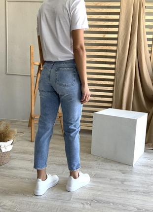Мом джинси жіночі висока посадка туреччина5 фото