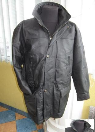 Большая мужская кожаная куртка jcc. германия. лот 8841 фото
