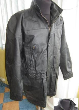 Большая мужская кожаная куртка jcc. германия. лот 8842 фото
